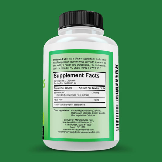 DOCTOR RECOMMENDED SUPPLEMENTS cápsula vegetal en primer plano evidencia pureza y textura