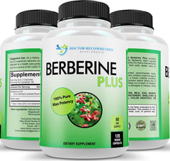 DOCTOR RECOMMENDED SUPPLEMENTS frasco delantero mostrando diseño y cantidad 120 cápsulas