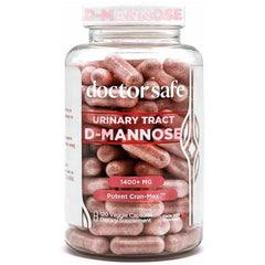 DOCTOR SAFE frasco frontal mostrando 120 cápsulas y etiqueta clara para confianza