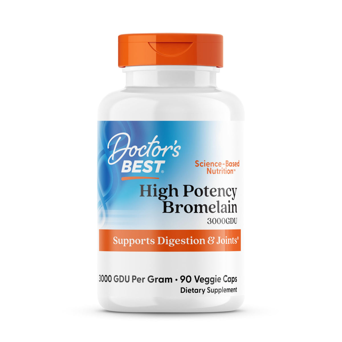 Doctor's BEST envase frontal mostrando 90 cápsulas y etiqueta clara