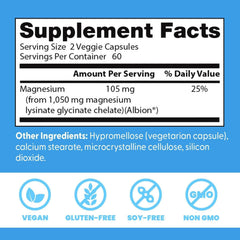Doctor's BEST cápsula abierta mostrando ingredientes y absorción eficiente