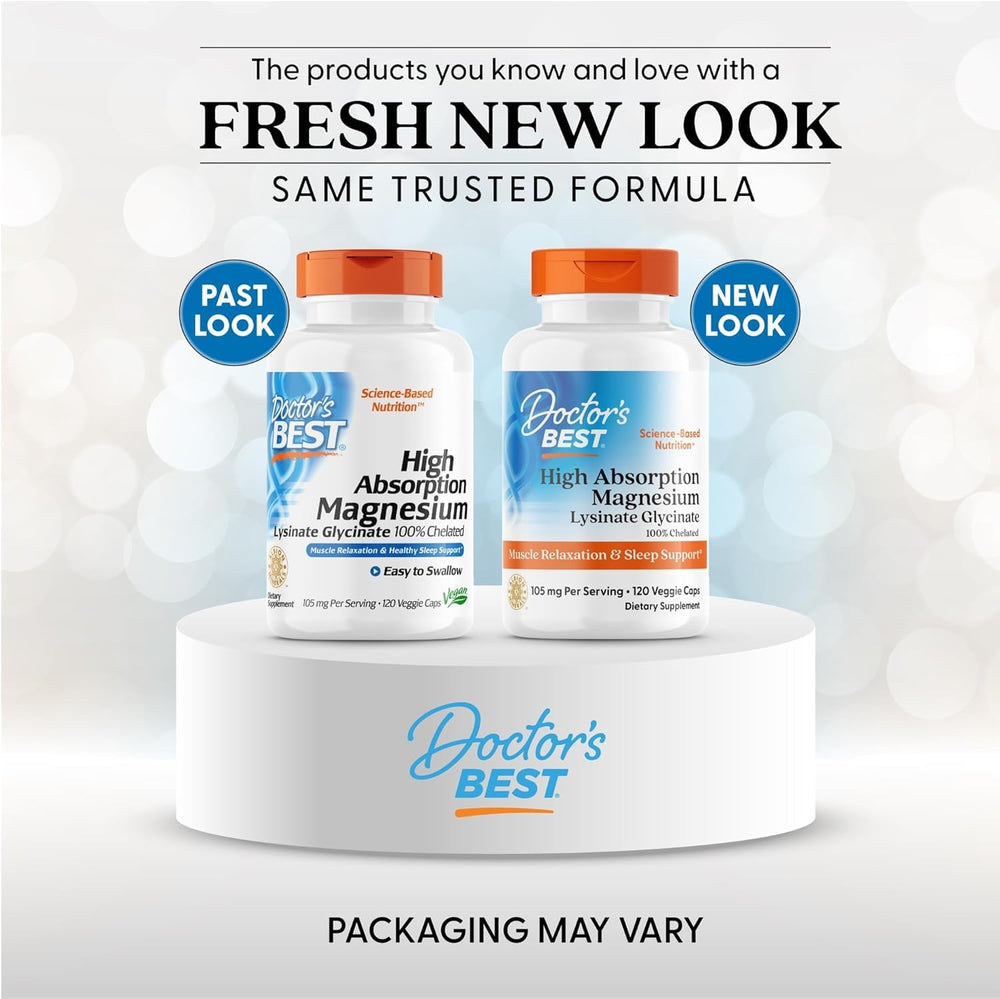 Doctor's BEST cápsulas veganas cerca, alta absorción y fácil de tragar