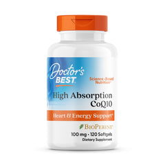 Doctor's BEST envase frontal mostrando 120 cápsulas y etiqueta clara para confianza