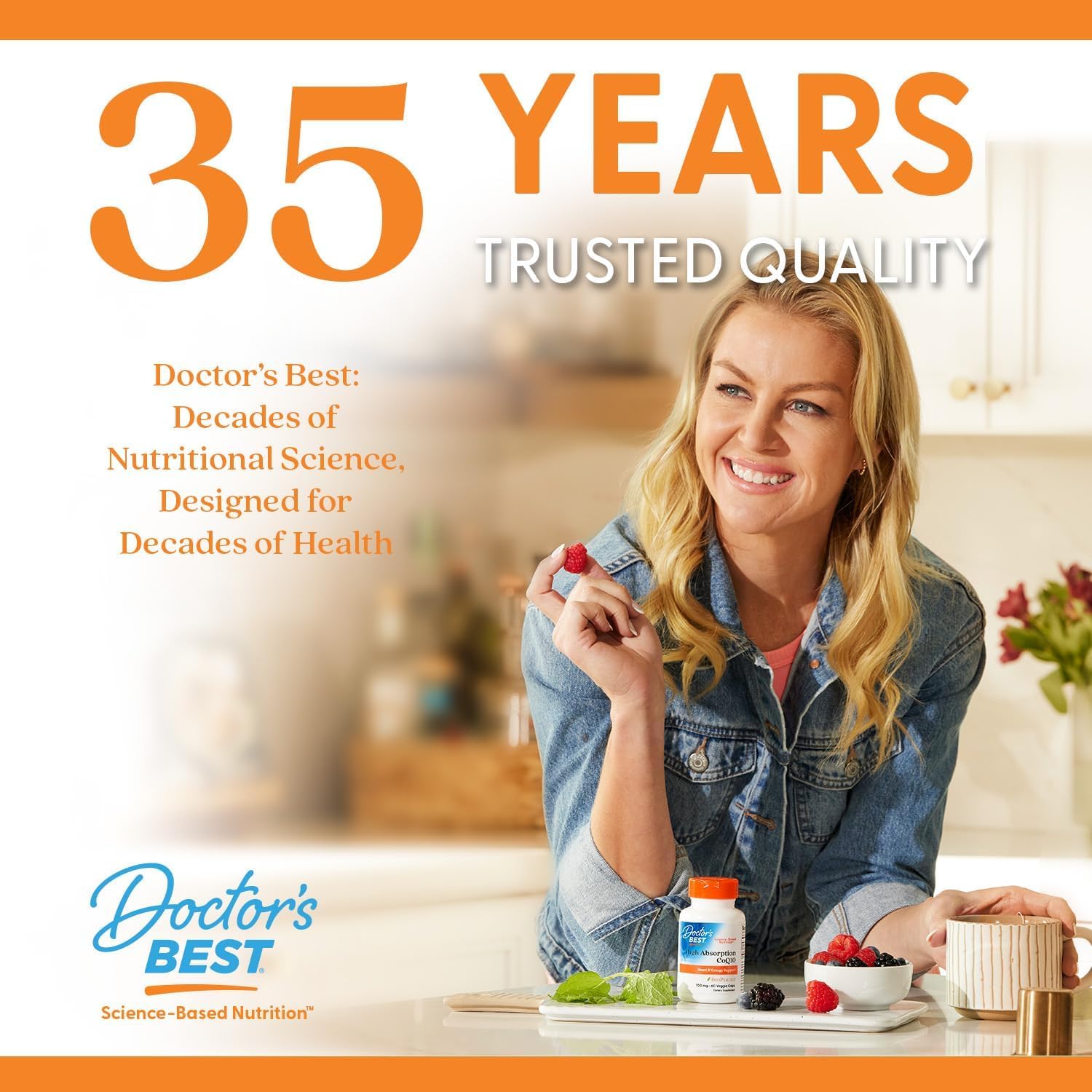 Doctor's BEST en contexto activo mostrando estilo de vida y apoyo a movilidad
