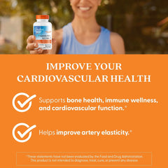 Doctor's BEST etiqueta nutricional ampliada con datos de D3 y K2 claros