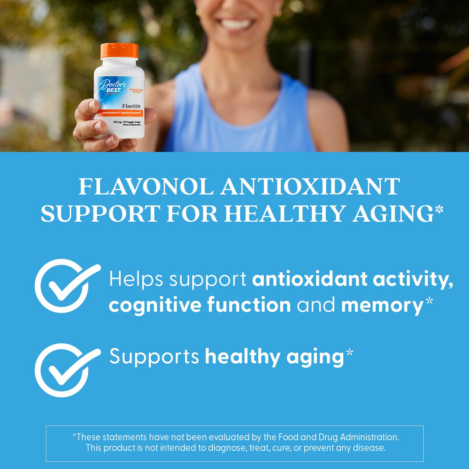 Doctor's BEST etiqueta con información del ingrediente Novusetin y dosis clara