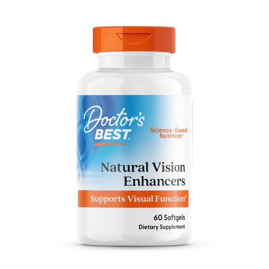 Doctor's BEST frasco frontal mostrando etiqueta y beneficios visibles