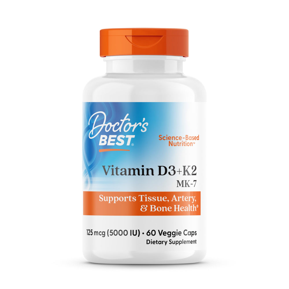 Doctor's BEST envase frontal mostrando la etiqueta clara y beneficios principales