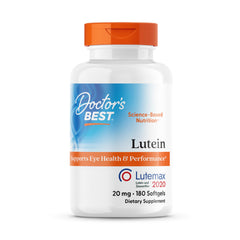 Doctor's BEST frasco frontal con softgels mostrando la etiqueta y beneficios