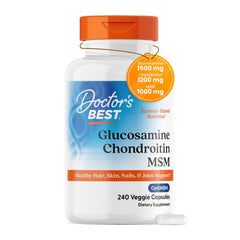Doctor's BEST frente del producto mostrando envase y cantidad, ideal para abastecimiento prolongado