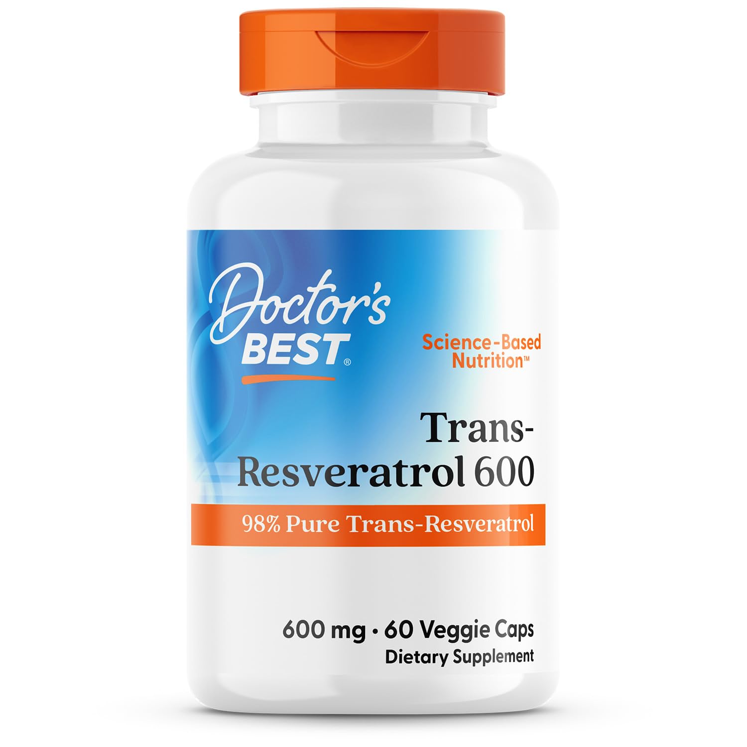 Doctor's BEST frasco frontal mostrando la presentación y beneficios