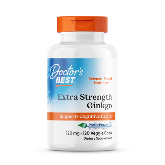 Doctor's BEST frente del envase mostrando la etiqueta y beneficios