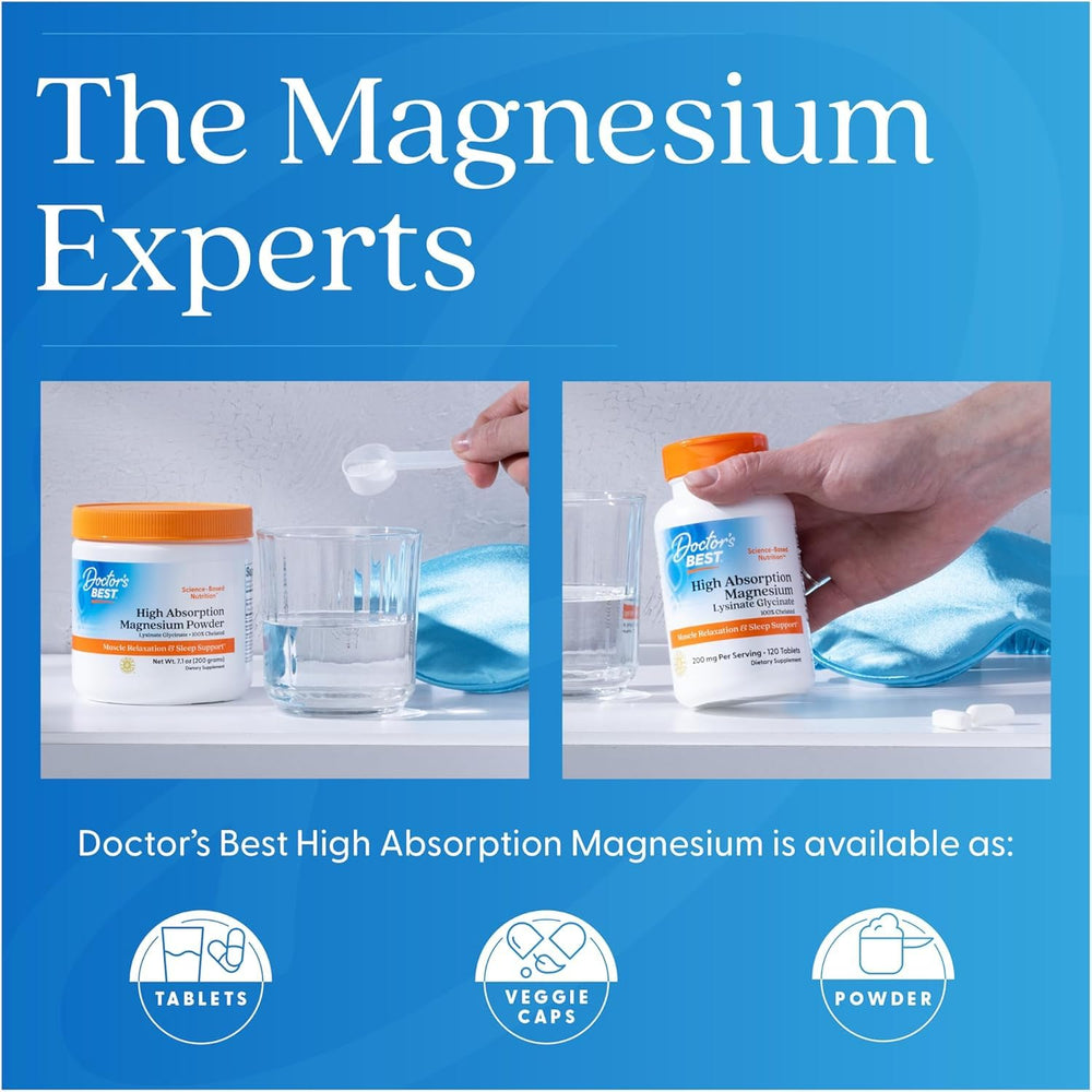 Doctor's BEST suplemento en entorno deportivo para recuperación y relajación