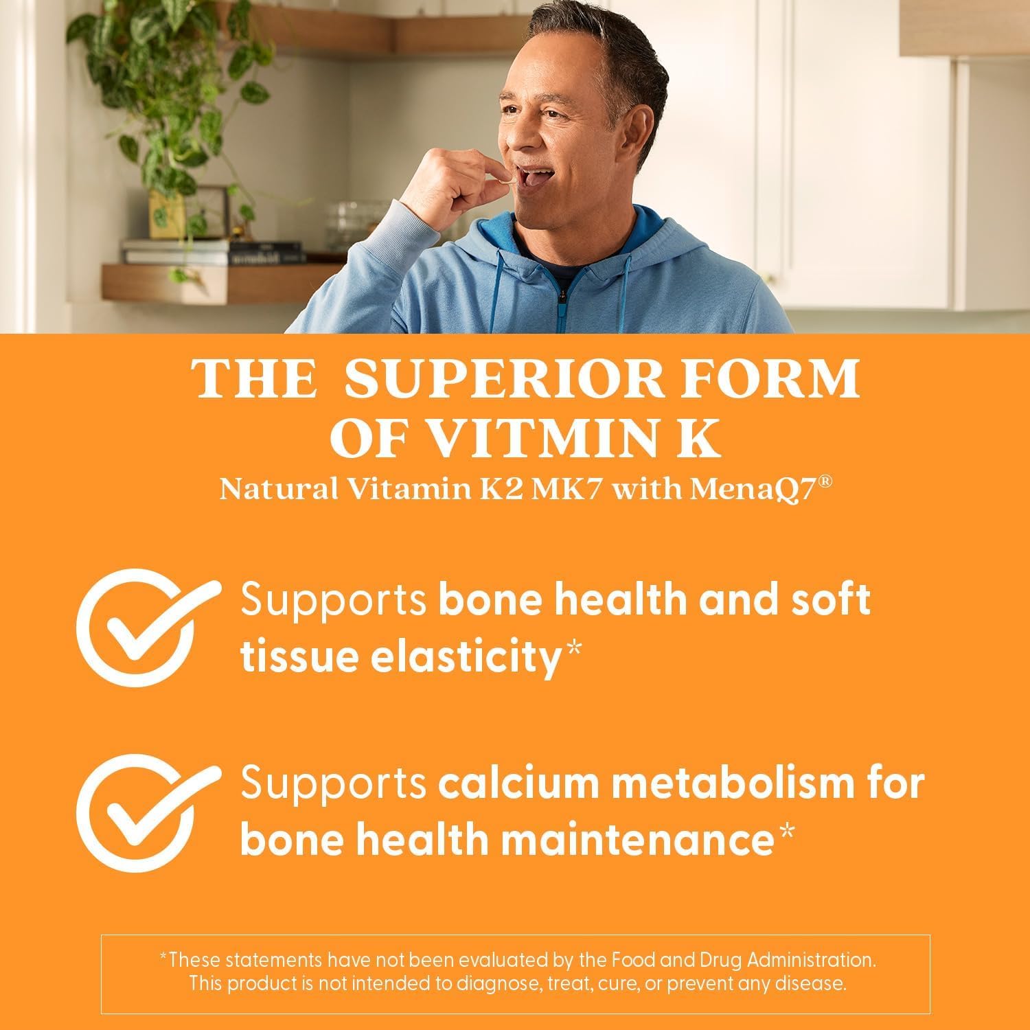 Doctor's BEST cápsula junto a desayuno para mejor absorción con alimentos