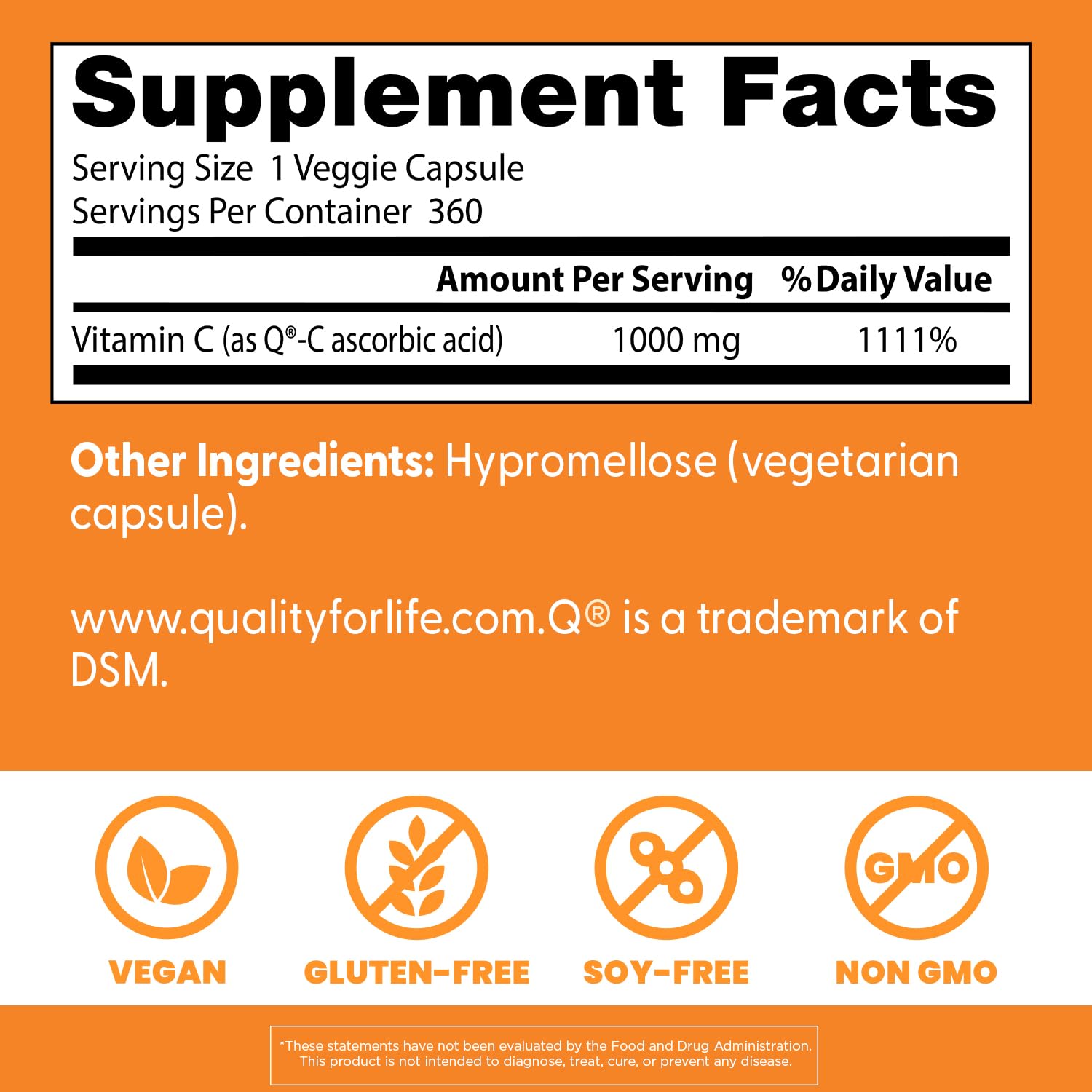 Doctor's Best etiqueta nutricional legible con ingredientes y dosis