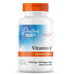 Doctor's BEST frasco frontal con etiqueta clara y ventaja de 120 cápsulas