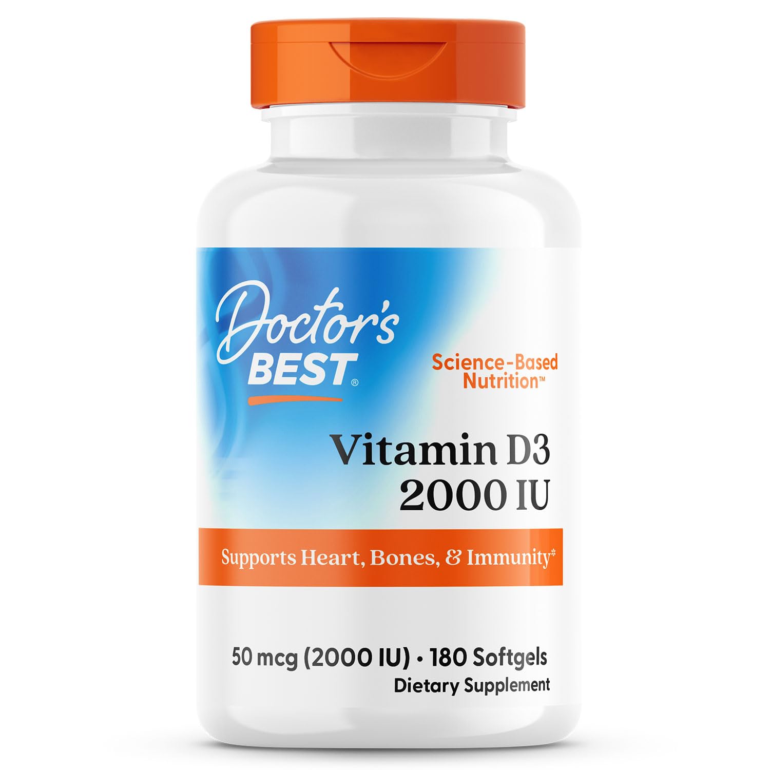 Doctor's BEST envase frontal mostrando etiquetado y beneficios visibles