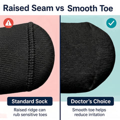 Doctor's Choice comparación de tamaño en mano para ver grosor y ajuste