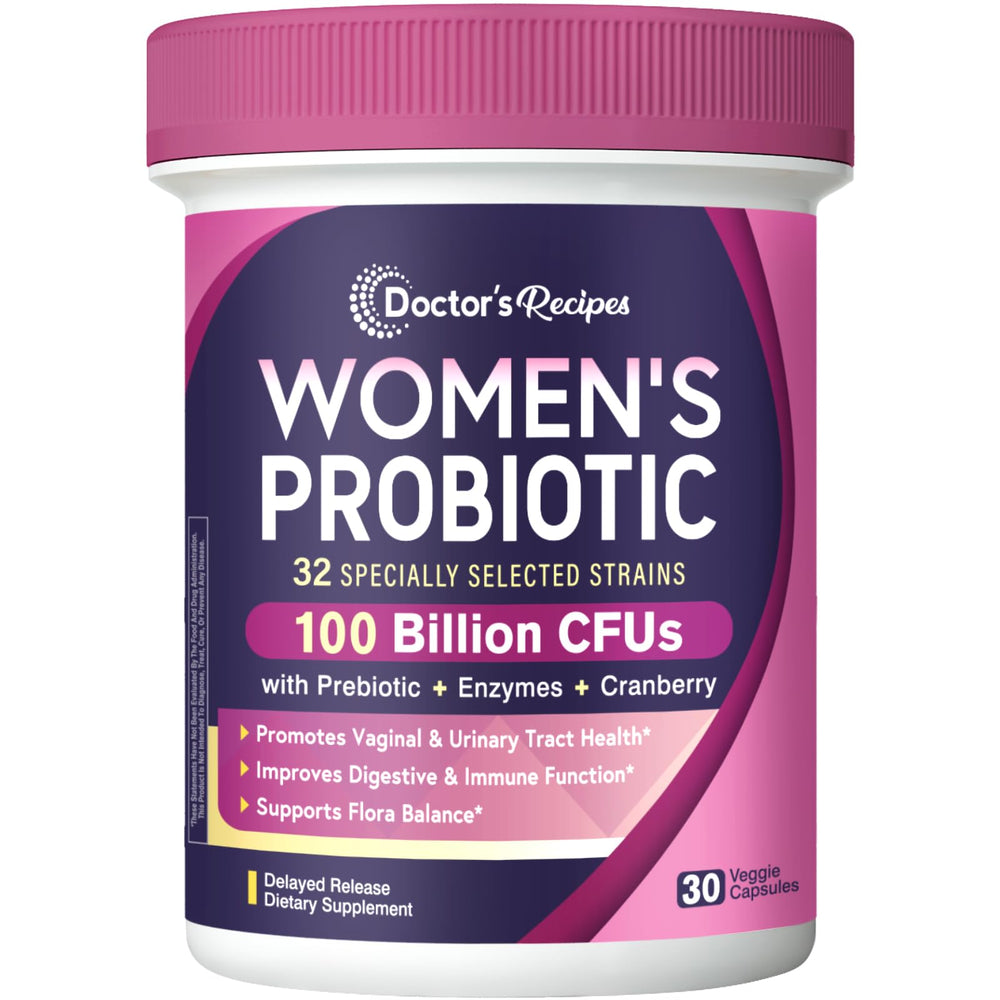 Doctor's Recipes envase frontal mostrando cantidad y beneficios