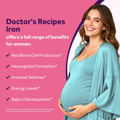 Doctor's Recipes cápsula abierta mostrando polvo y textura fácilmente absorbible