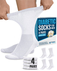 Doctor's Select paquete frontal cuatro pares blanco, comodidad diaria