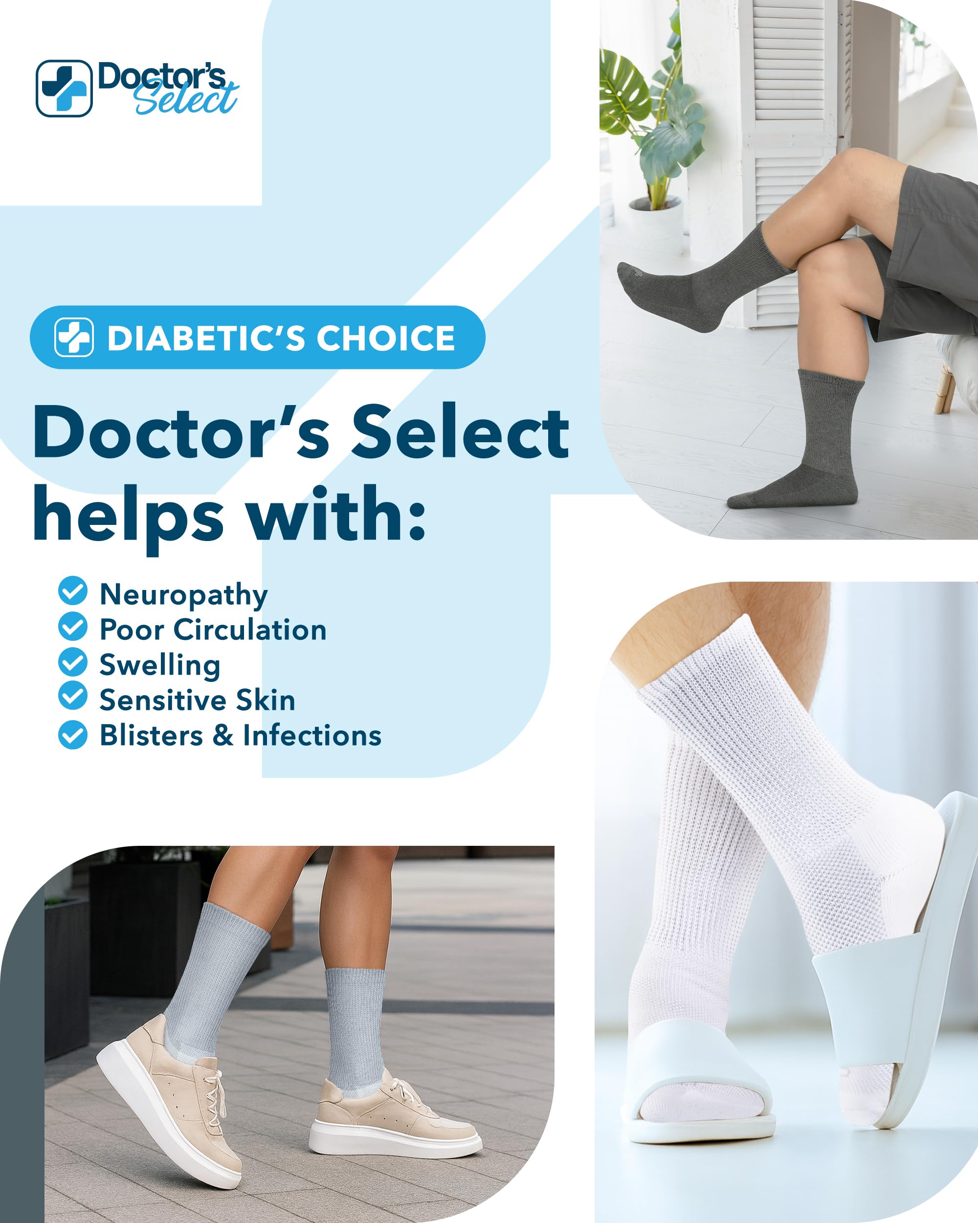Doctor's Select comparación de tallas y ajuste para elegir correctamente y evitar marcas