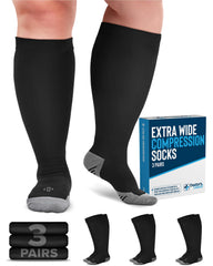 Doctor's Select empaque frontal mostrando 3 pares y beneficio durabilidad