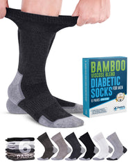 Doctor's Select empaque frontal con seis pares, muestra colores y marca, comodidad garantizada