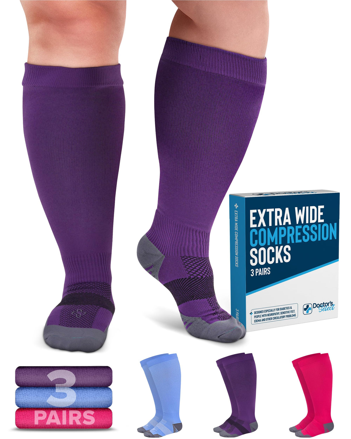 Doctor's Select vista frontal del empaque mostrando colores y beneficios
