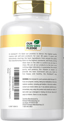 Doctor's Way etiqueta con ingredientes y garantías de calidad legibles