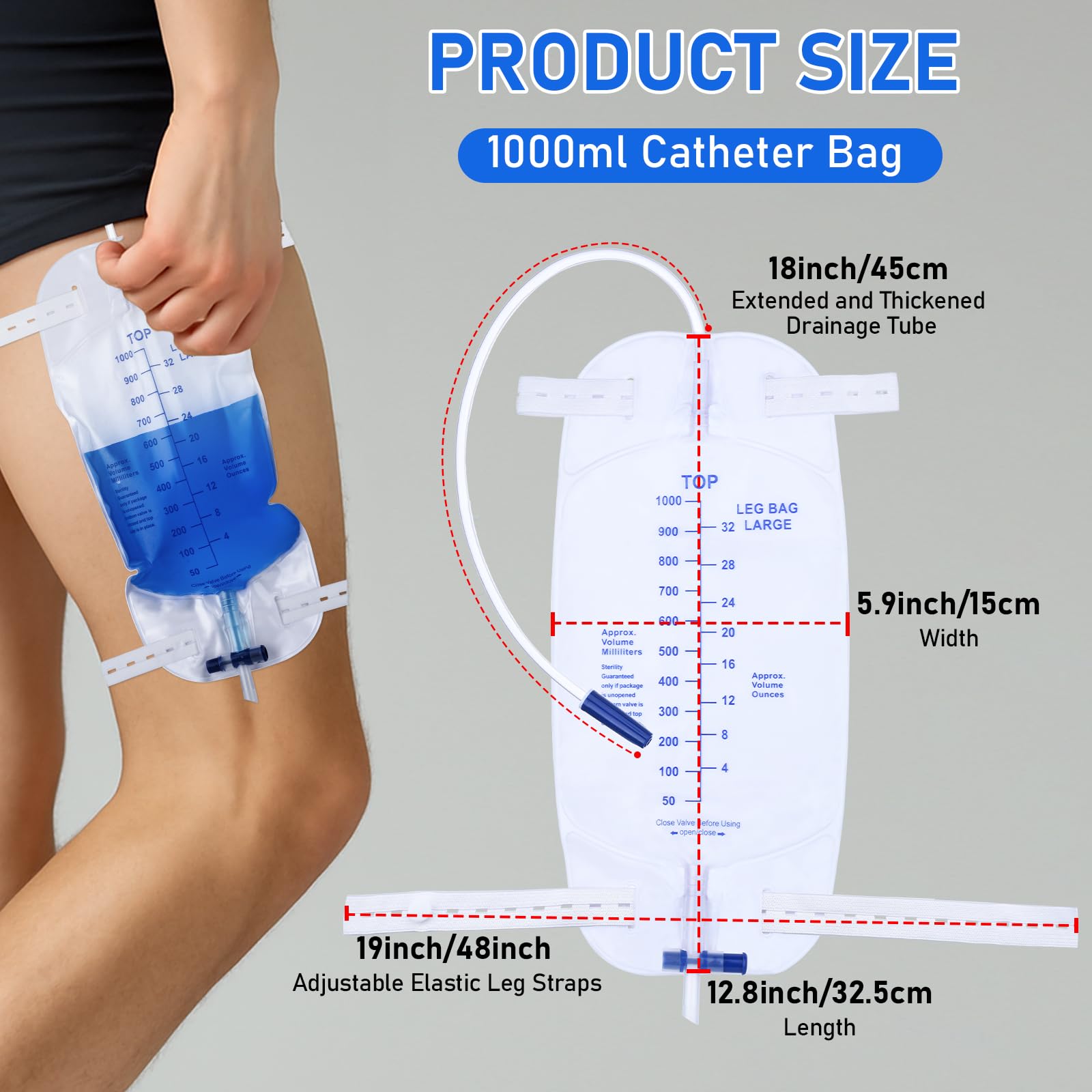 DOKIBI escala de medición visible para control fácil de volumen