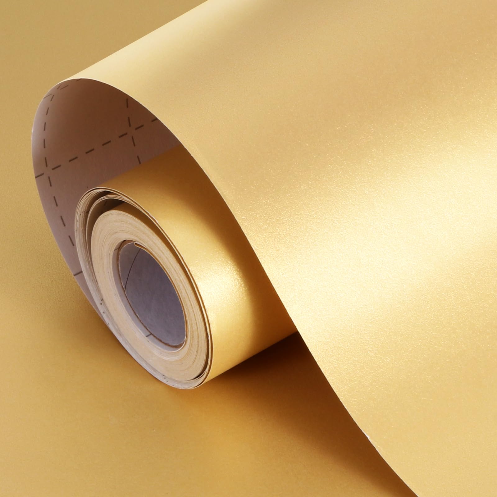 Donyang papel dorado frontal mostrando acabado perlado y elegancia