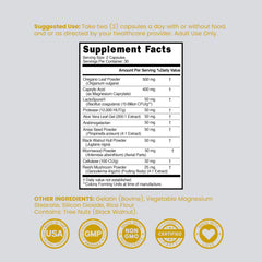 DORADO NUTRITION botella abierta con cápsulas para visualizar cantidad por envase