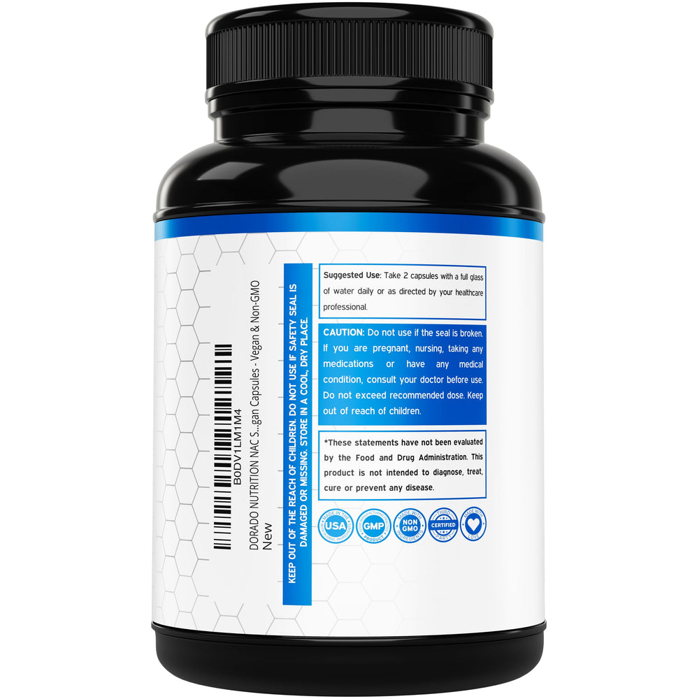 DORADO NUTRITION cápsula en primer plano para ver textura