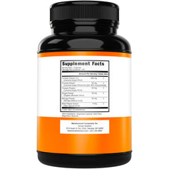 DORADO NUTRITION cápsulas en primer plano, calidad y formulación concentrada
