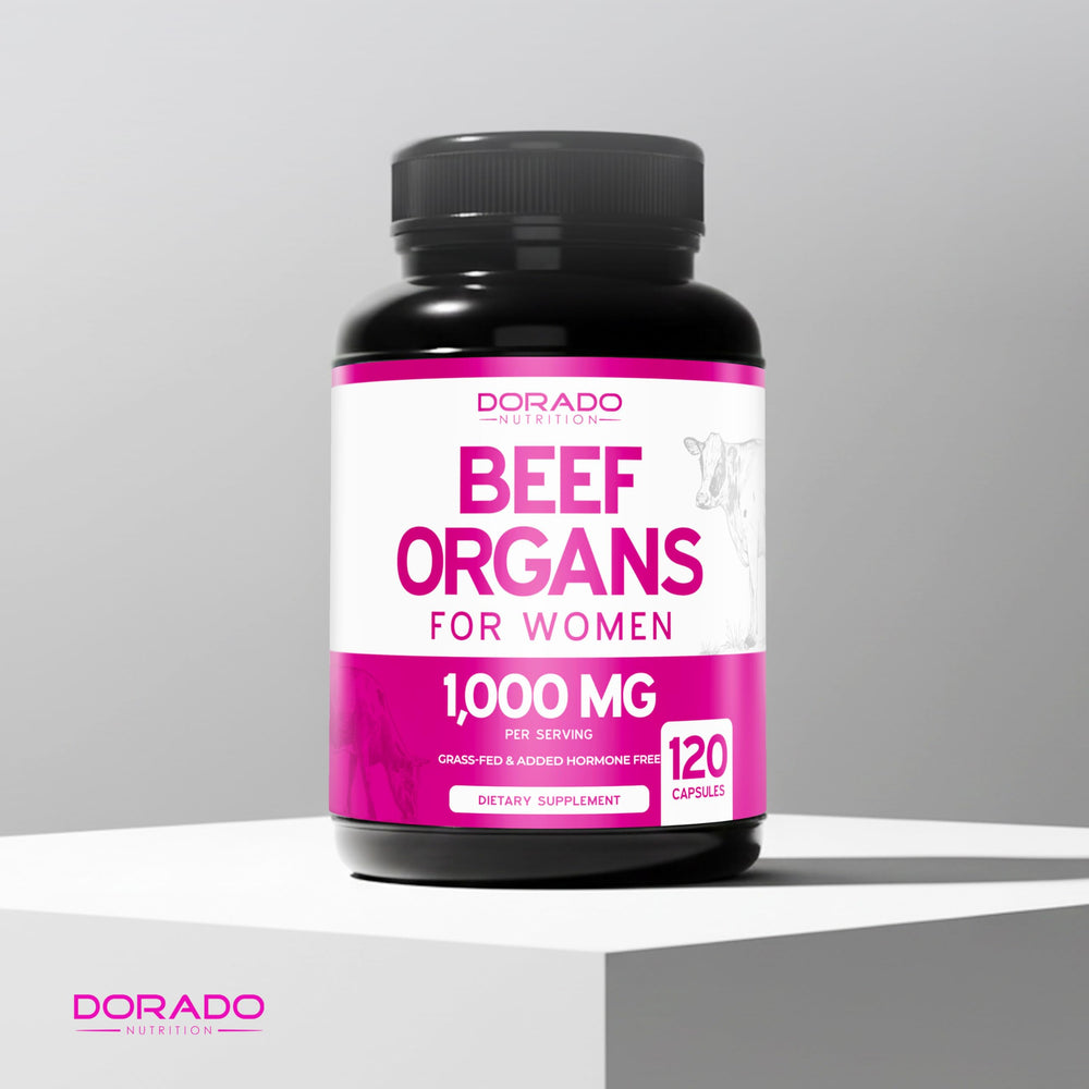 DORADO NUTRITION cápsulas en mano ilustrando conveniencia diaria