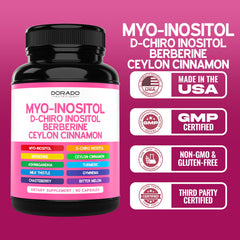 DORADO NUTRITION sello GMP y pruebas de laboratorio que transmiten confianza