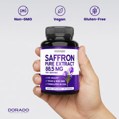 DORADO NUTRITION envase lateral con información de fabricación GMP