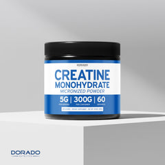 DORADO NUTRITION etiqueta con certificación GMP y lista de ingredientes
