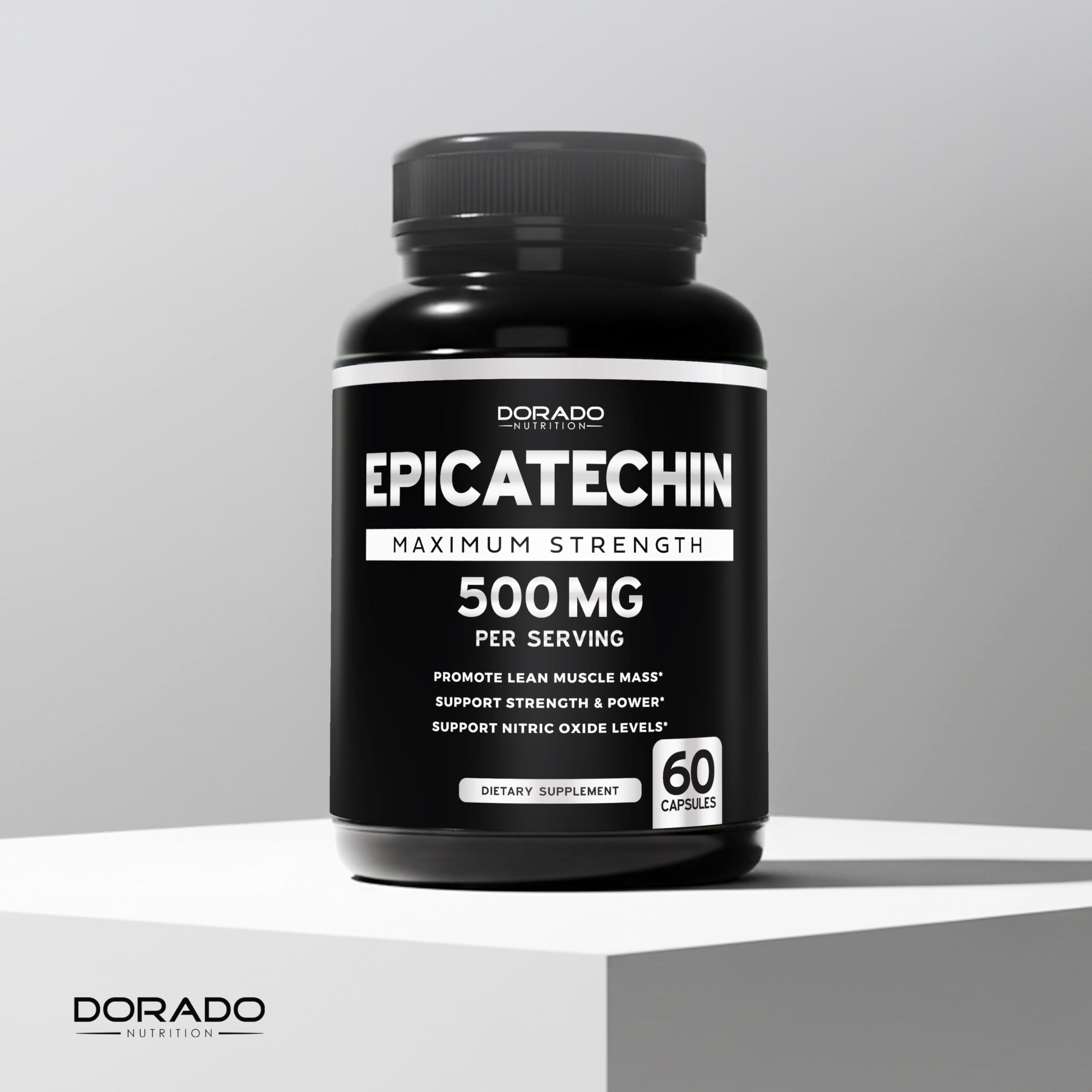 DORADO NUTRITION etiqueta con ingredientes destacando pureza y no-GMO