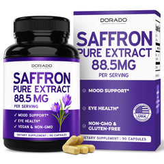 DORADO NUTRITION frasco frontal mostrando 90 cápsulas y etiqueta clara