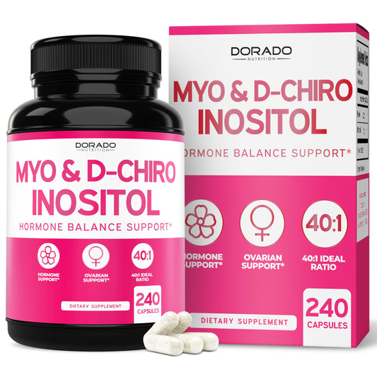DORADO NUTRITION frasco frontal mostrando cápsulas y beneficio de suministro prolongado