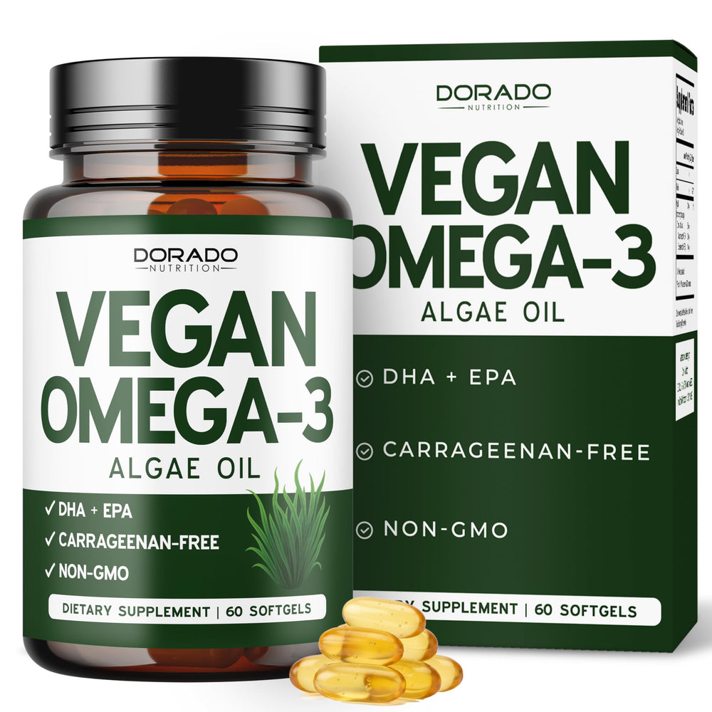 DORADO NUTRITION empaque frontal mostrando información clave y beneficios