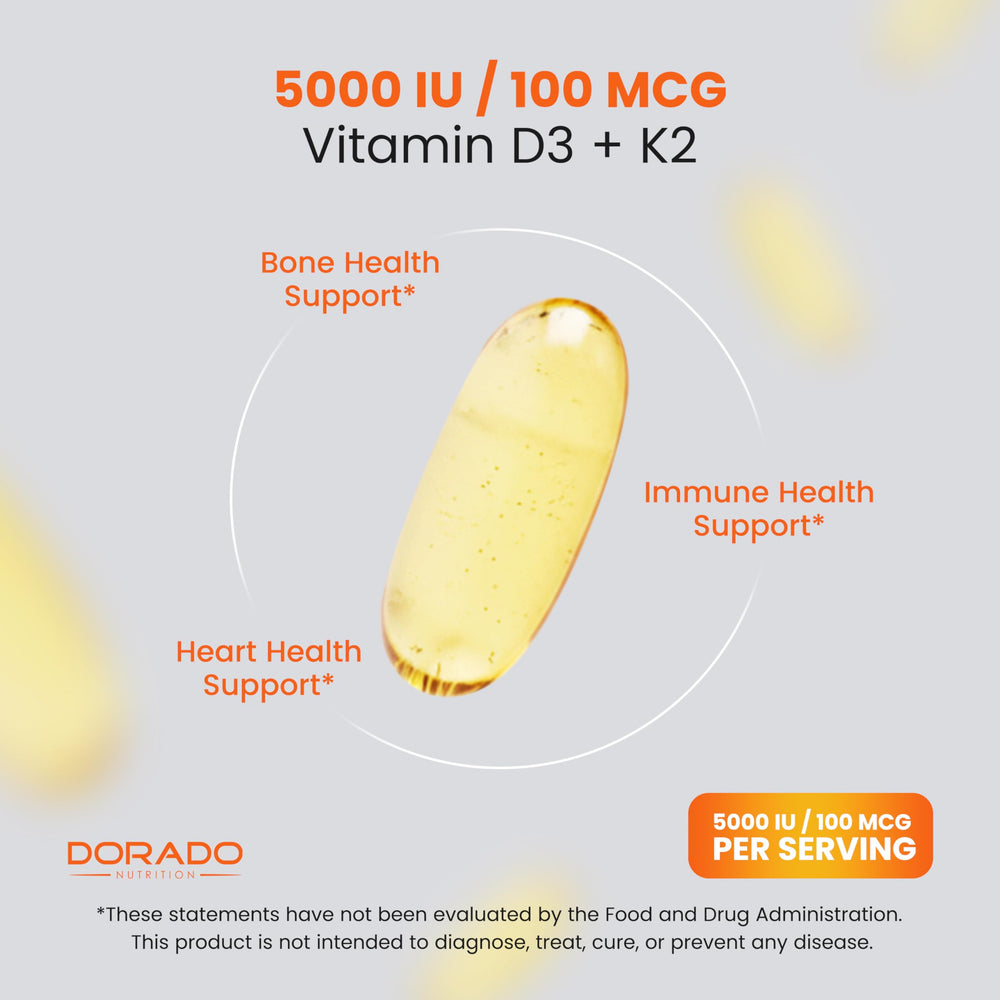 DORADO NUTRITION etiqueta con ingredientes y certificaciones visibles