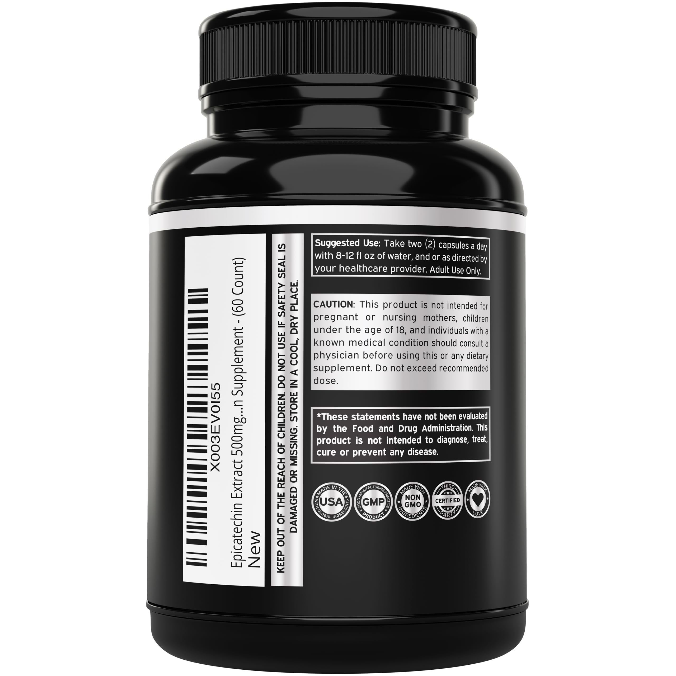 DORADO NUTRITION bote en mano para comparar escala y porción diaria