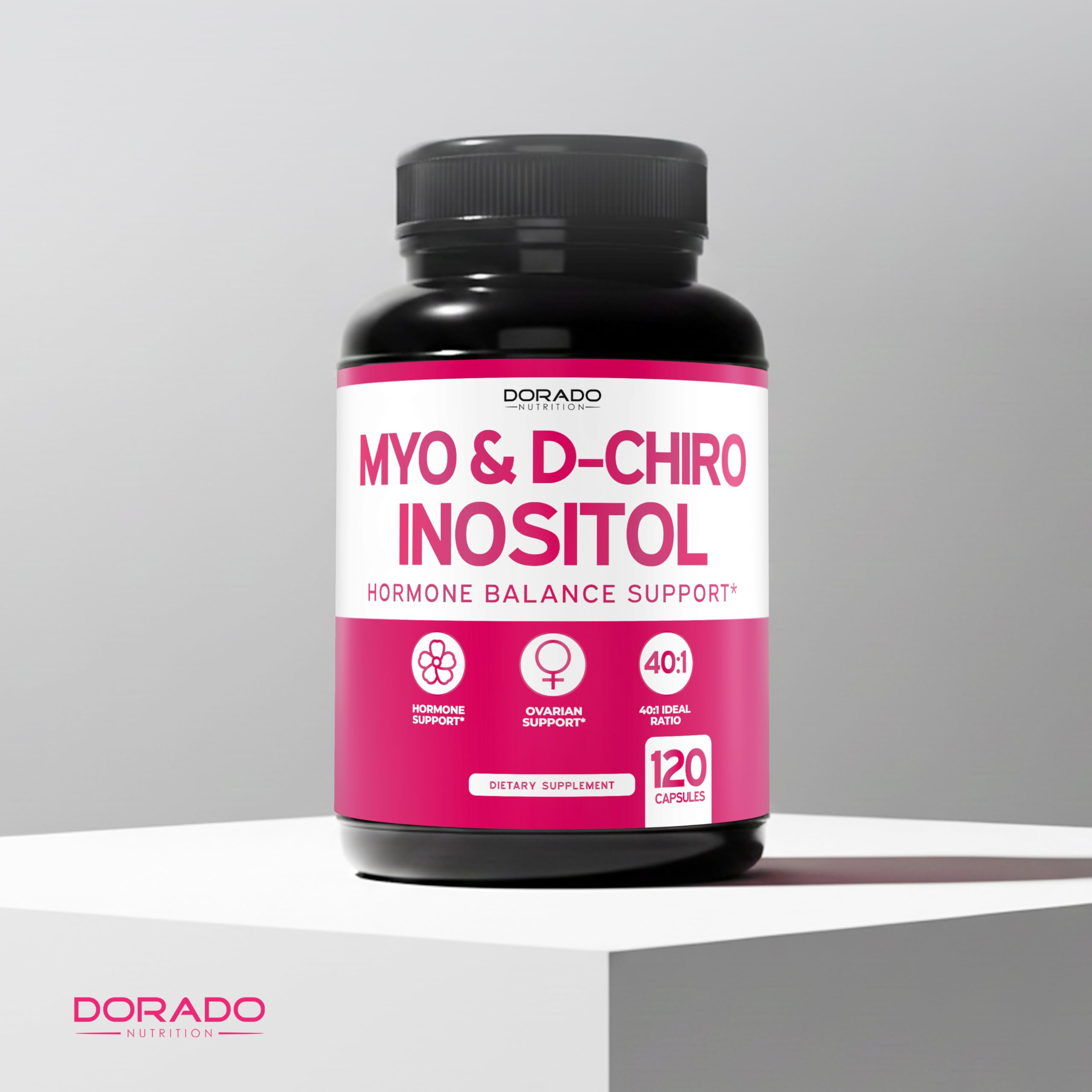 DORADO NUTRITION etiqueta nutricional legible que destaca la proporción 40:1