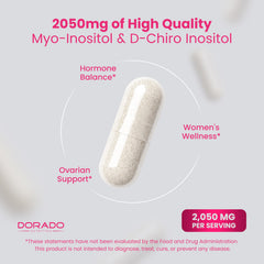 DORADO NUTRITION polvo de inositol mostrando materia prima y calidad