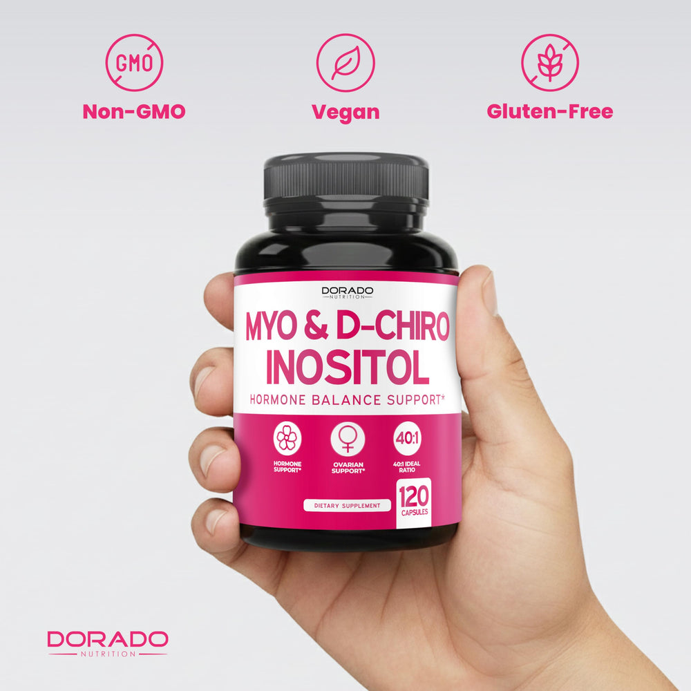 DORADO NUTRITION botella junto a desayuno sugiriendo uso diario sencillo