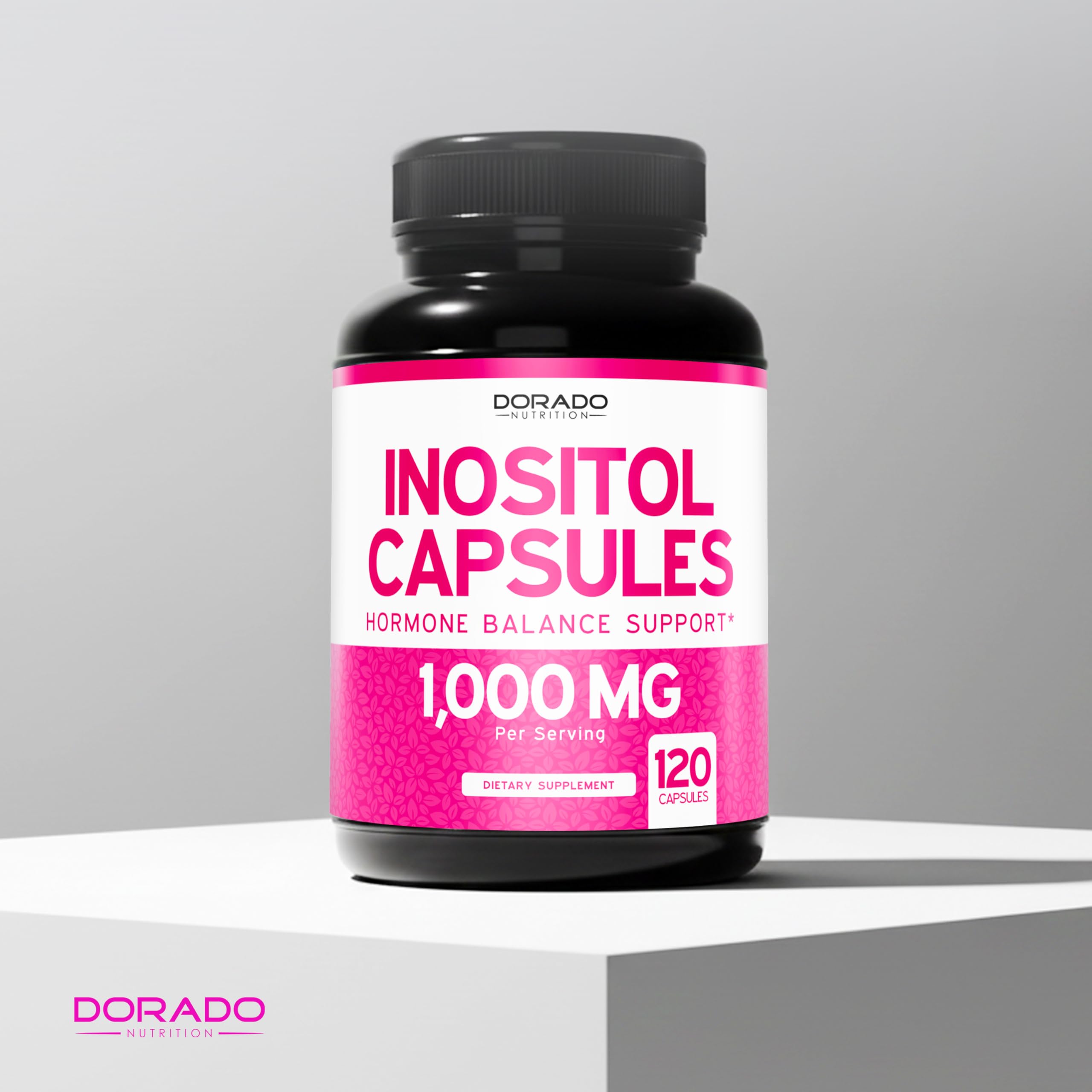 DORADO NUTRITION cápsulas en cuenco decorativo para uso diario