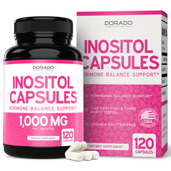 DORADO NUTRITION envase frontal de inositol con información clara